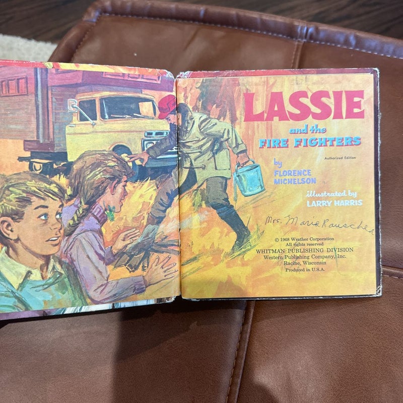 Lassie and the Firefighters
