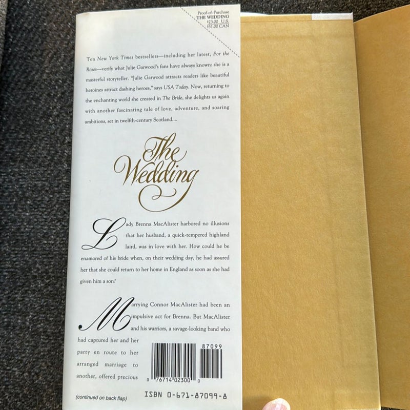 The Wedding*first edition 