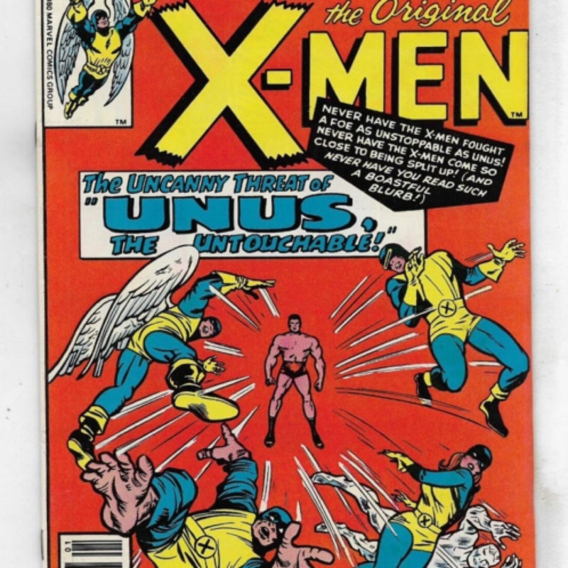 Amazing Adventures the Original X-Men #14: Marvel Comics Group 1981