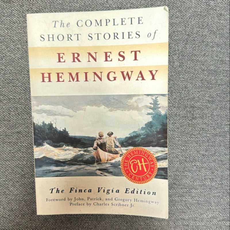 The Complete Short Stories of Ernest Hemingway