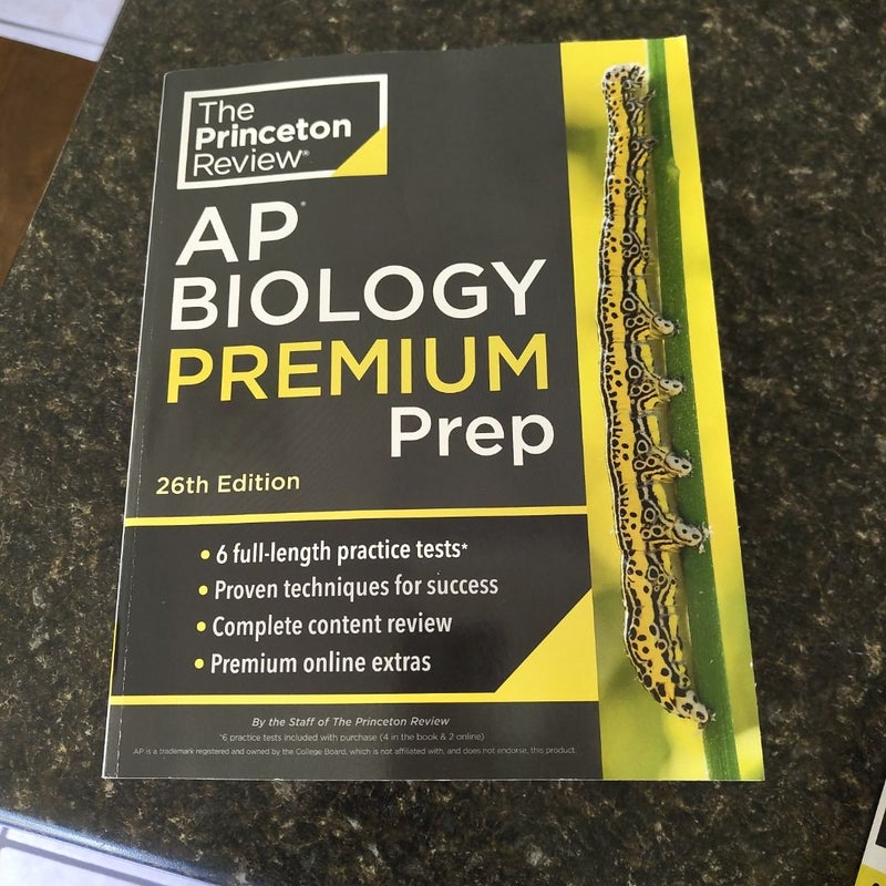 Princeton Review AP Biology Premium Prep, 26th Edition