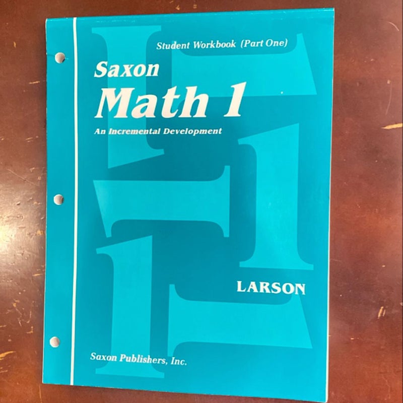 Saxon math 1 student workbook 
