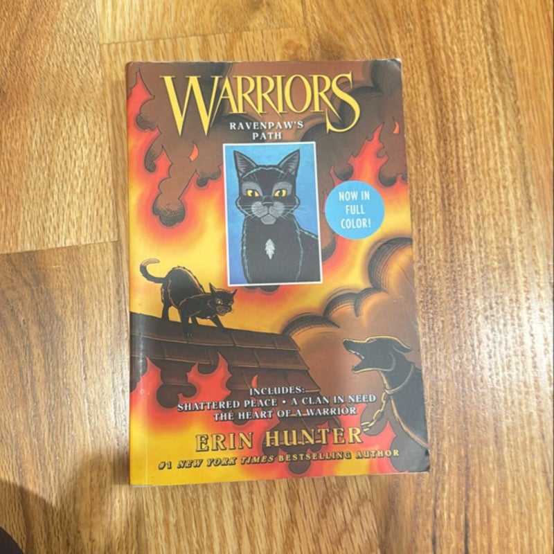 Warriors Manga: Ravenpaw's Path: 3 Full-Color Warriors Manga Books In 1