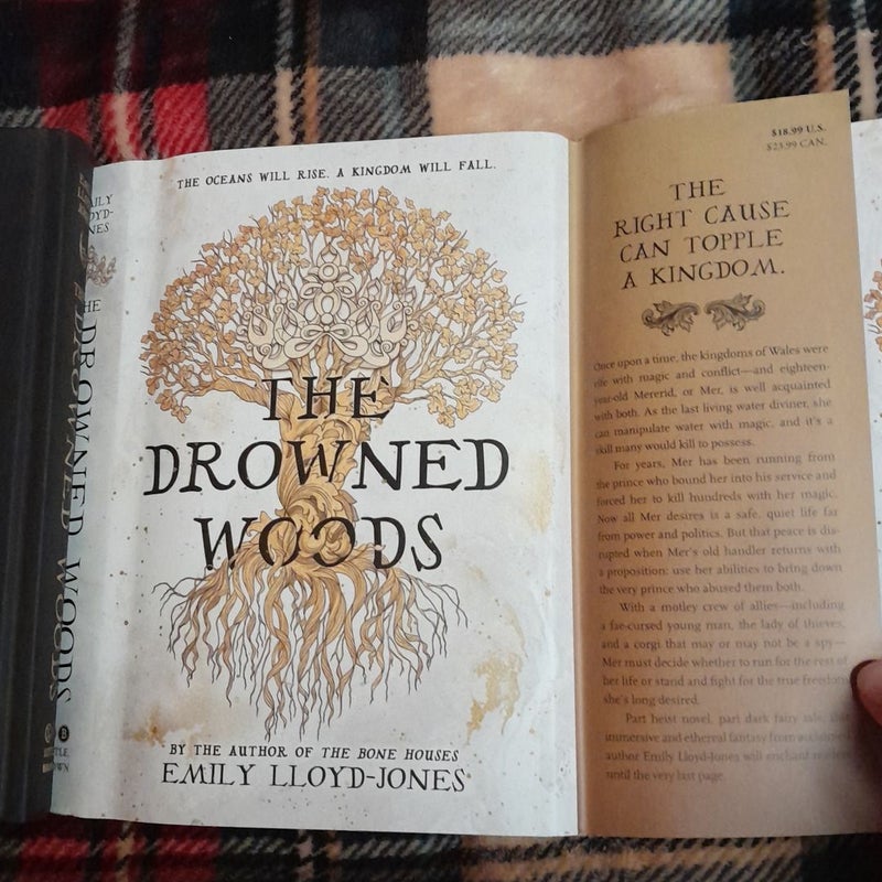 THE DROWNED WOODS*SPECIAL FIRST EDITION SIGNED EXCLUSIVE OWLCRATE EDITION*