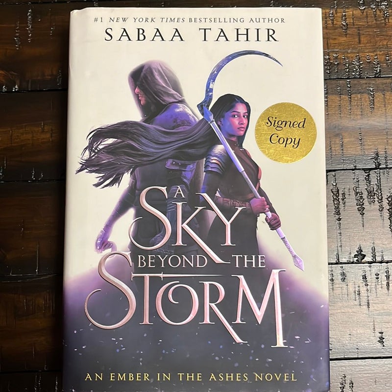 A Sky Beyond the Storm - SIGNED