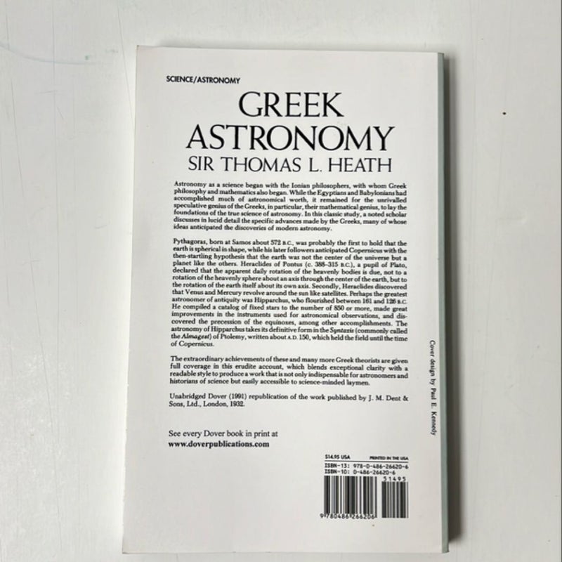 Greek Astronomy