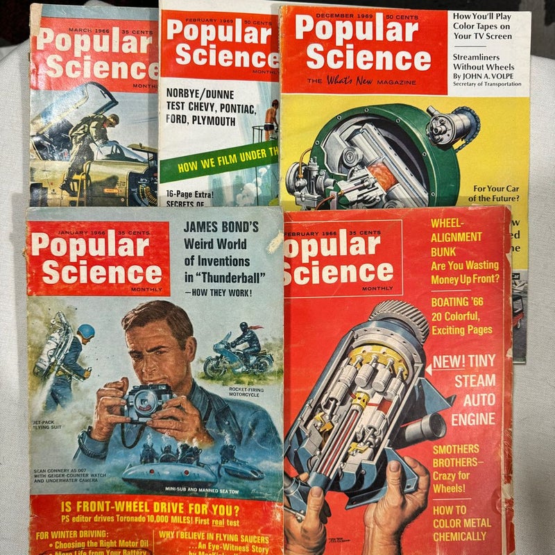 Popular Science (bundle of 5)