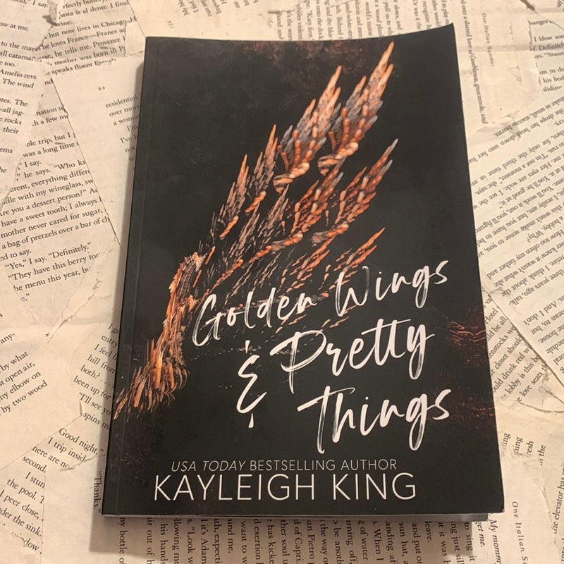 Golden Wings & Pretty Things (last chapter edition + signed by author) 