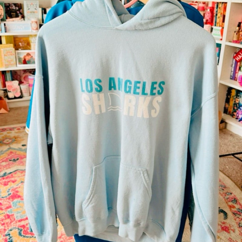 The Cheat Sheet Los Angeles Sharks hoodie size L