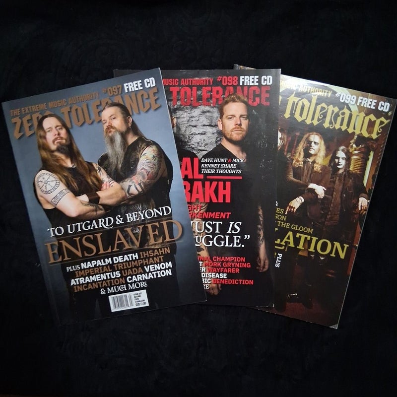 ZERO TOLERANCE Magazines : Issues #097 - 099