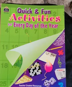 Quick and Fun Activities for Every Day of the Year