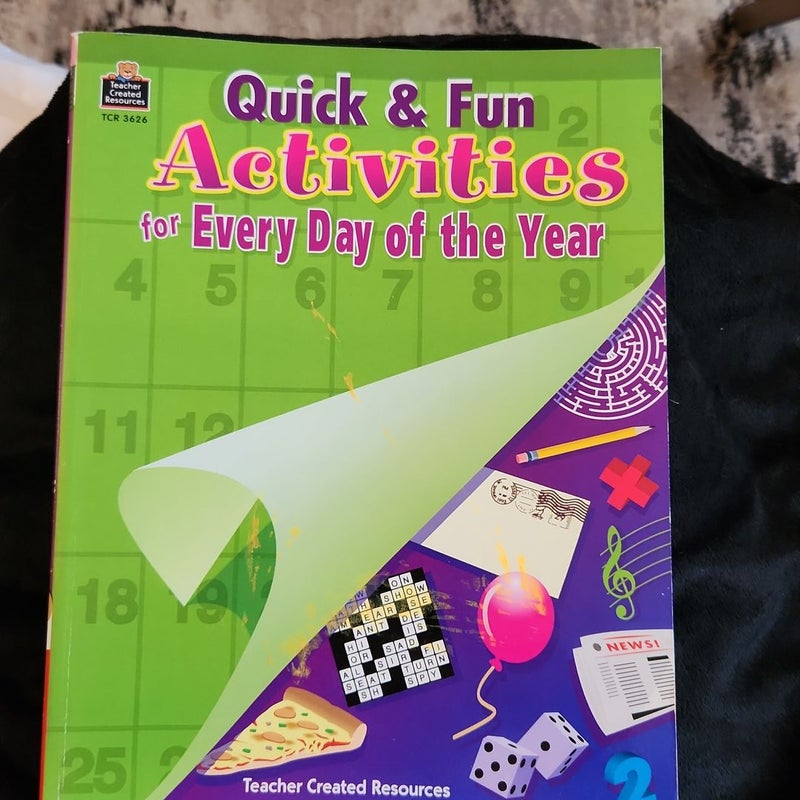 Quick and Fun Activities for Every Day of the Year