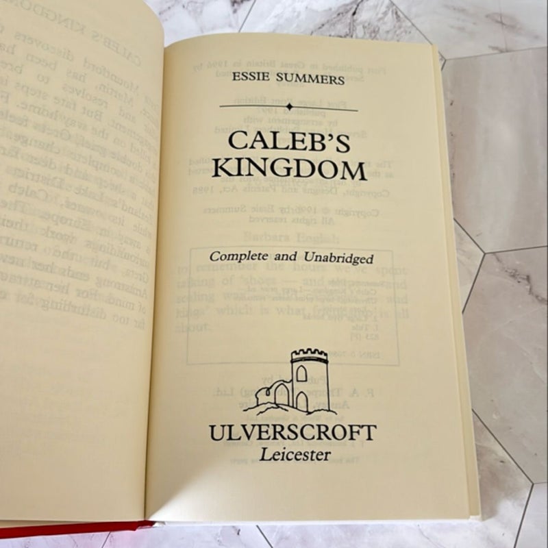 Caleb's Kingdom