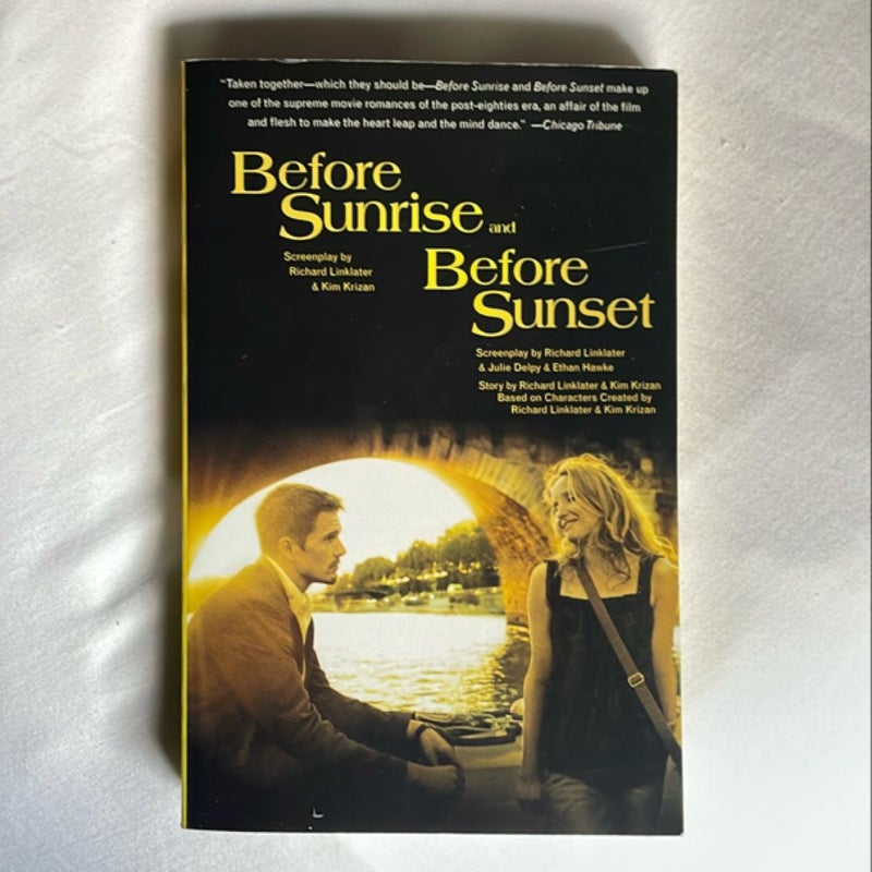 Before Sunrise and Before Sunset