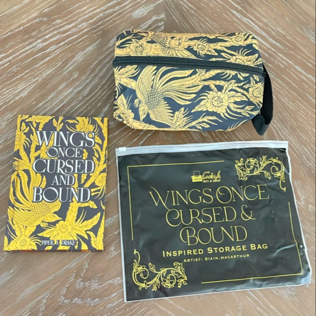 THE BOOKISH BOX Exclusive Edition Wings Once Cursed and Bound
