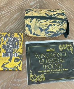 THE BOOKISH BOX Exclusive Edition Wings Once Cursed and Bound