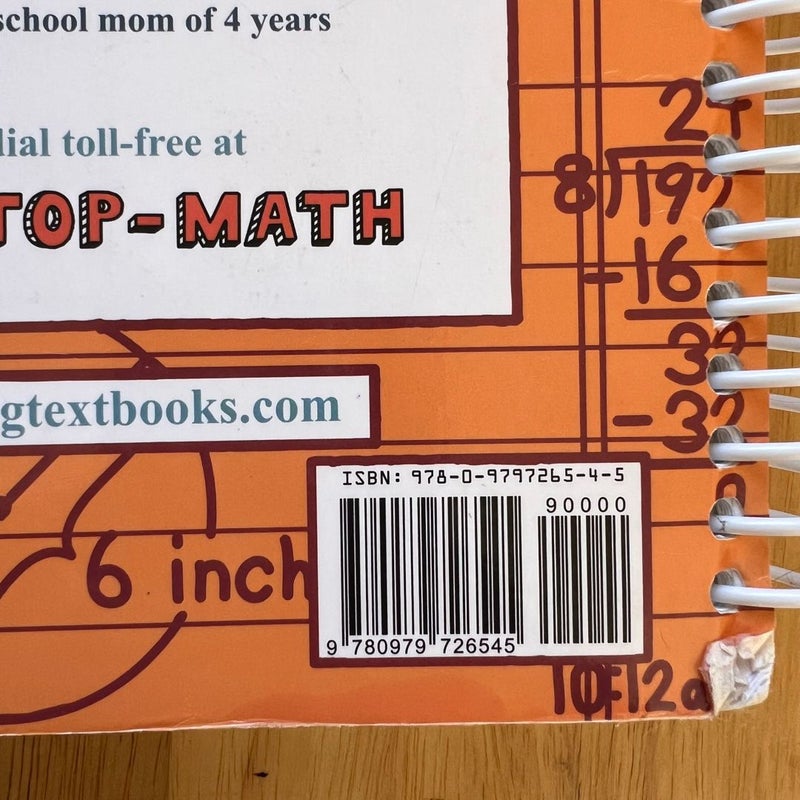 Math 5 A Teaching Textbook