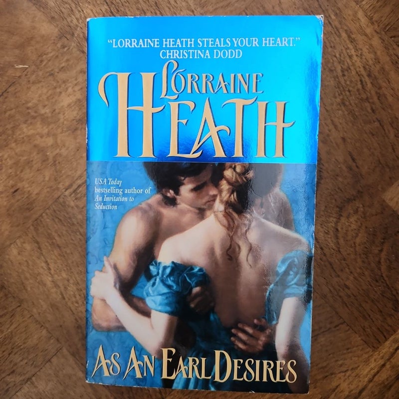 As an Earl Desires