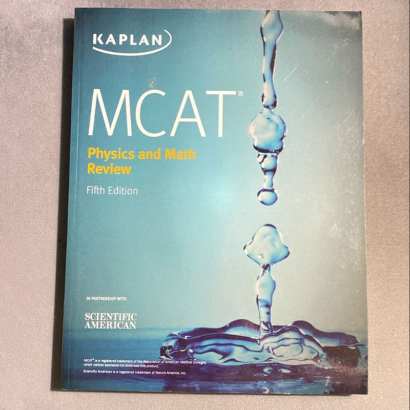 MCAT Physics and Math Review