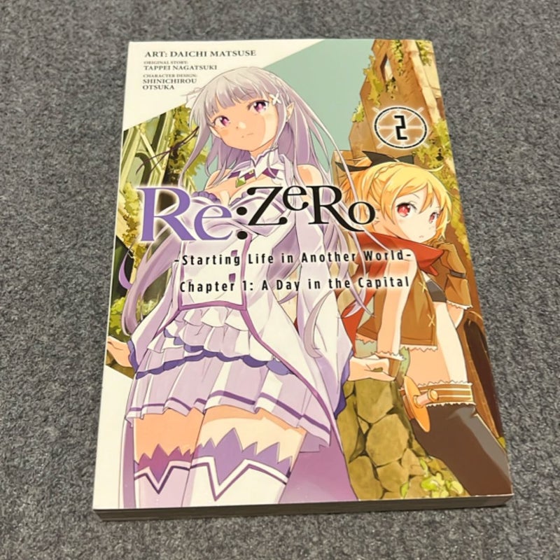 Re:ZERO -Starting Life in Another World-, Chapter 1: a Day in the Capital, Vol. 2 (manga)