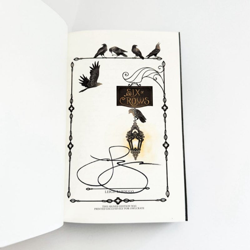 【Owlcrate】Six of Crows & Crooked Kingdom SIGNED Six of Crows and Crooked Kingdom (Owlcrate Exclusive