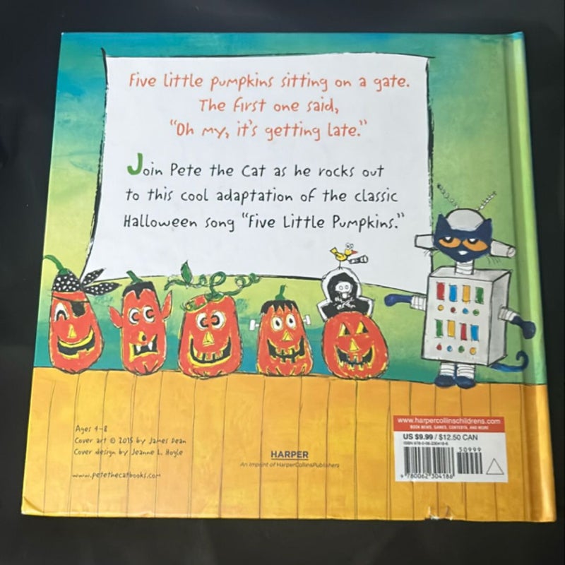 Pete the Cat: Five Little Pumpkins