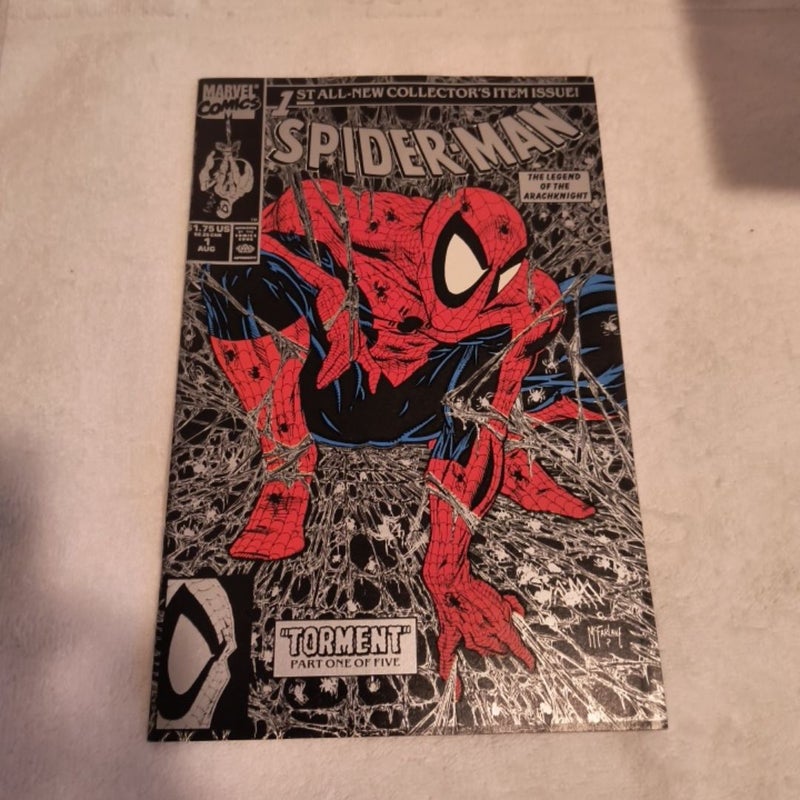 SPIDERMAN COMIC Torment Collector's item SILVER EDITION 