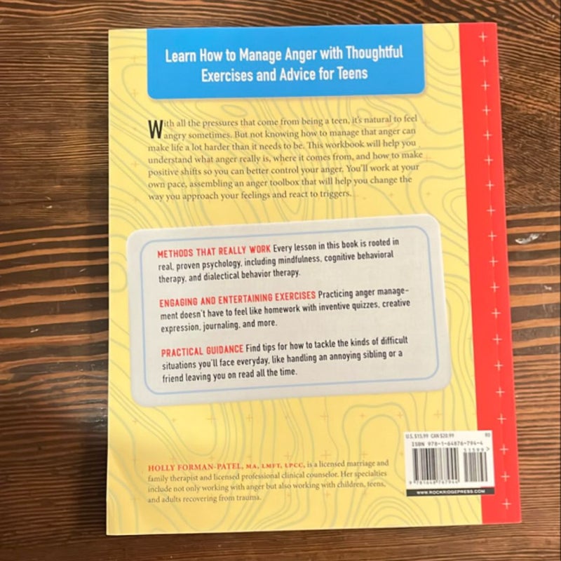 Anger Management Workbook for Teens