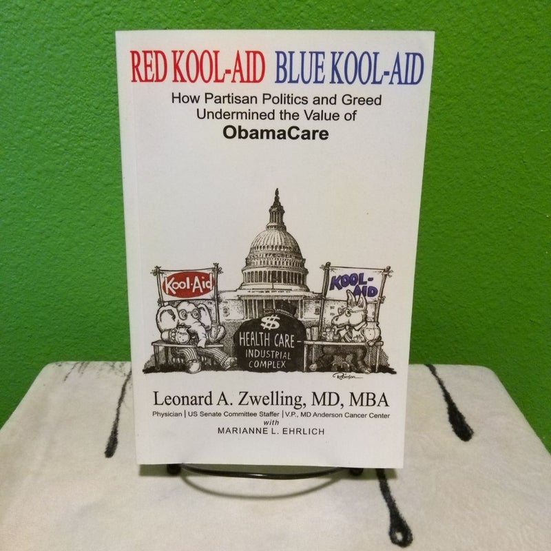 Red Kool-Aid Blue Kool-Aid - Signed