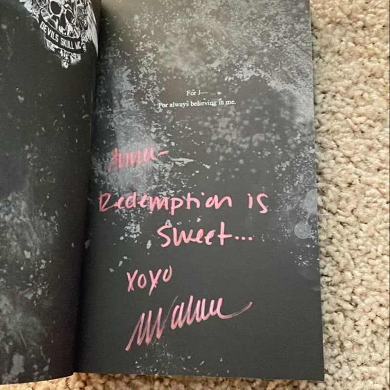 The Devil's Redemption (signed by the author)