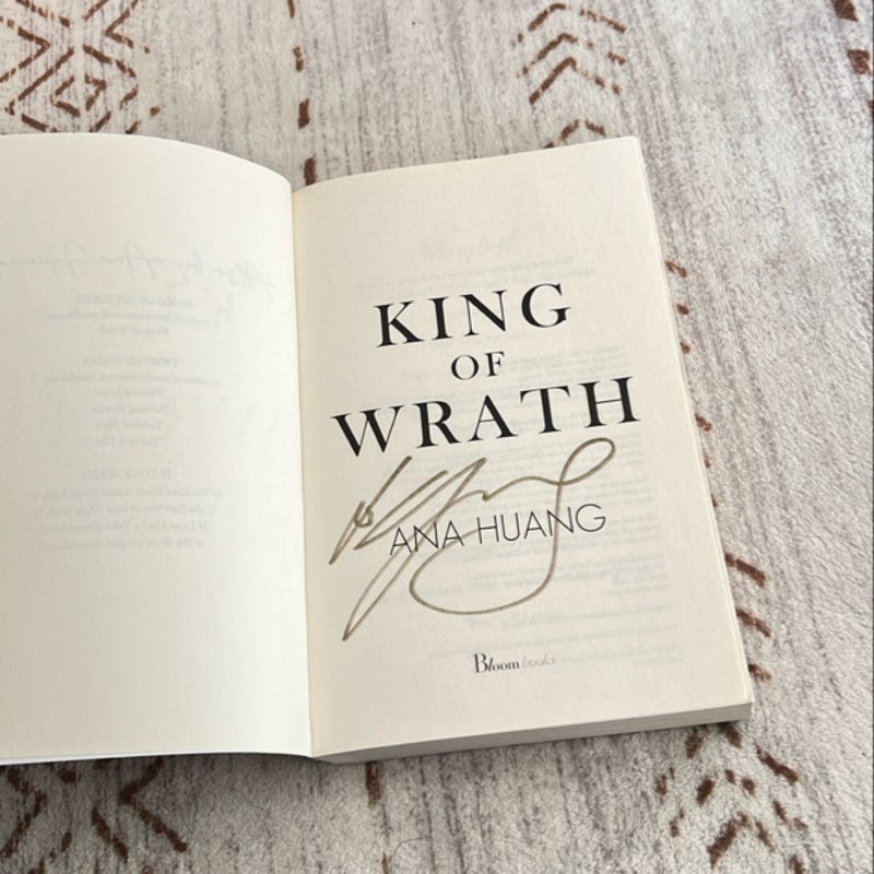 King of Wrath (SIGNED BY AUTHOR)