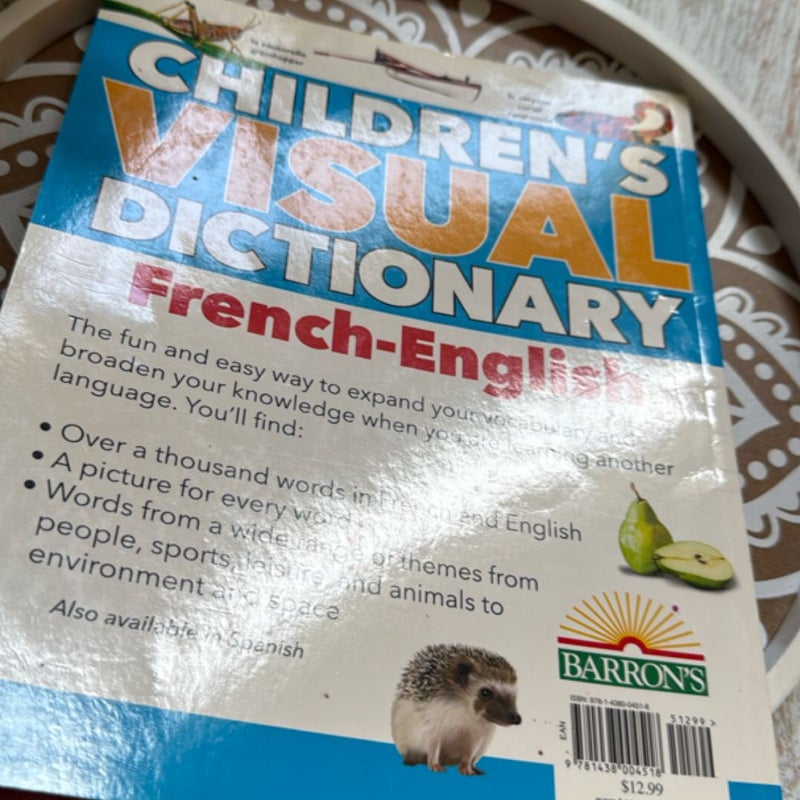 Children's Visual Dictionary: French-English