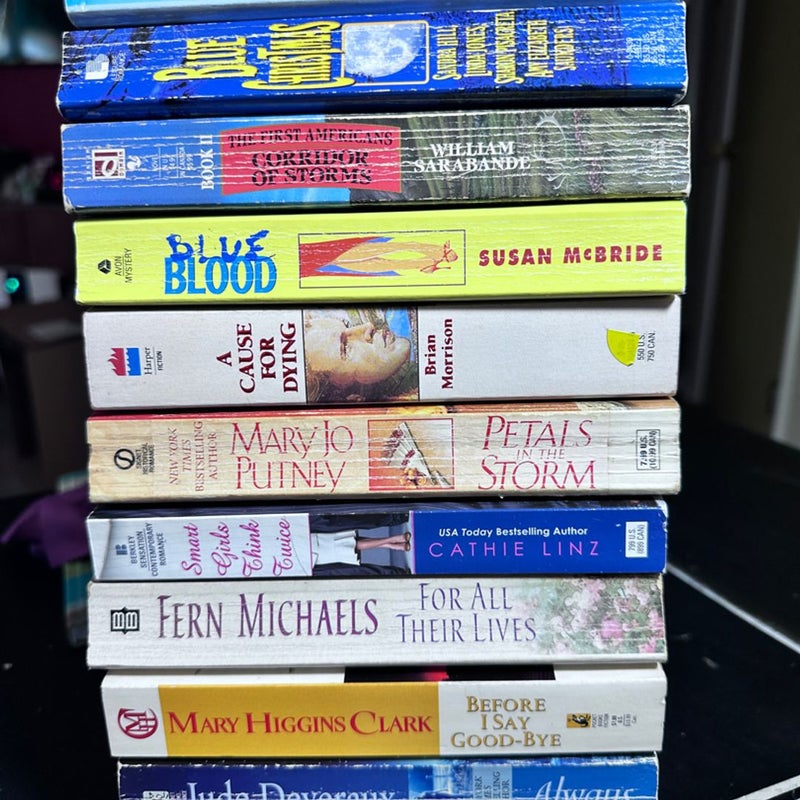 Lot of 10 books 