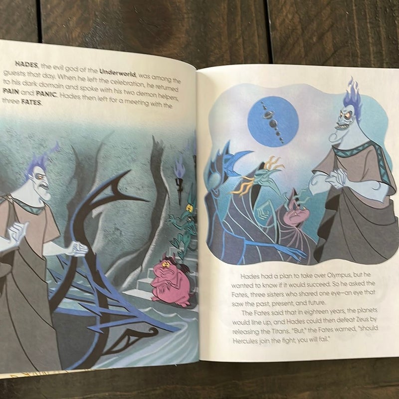 Hercules Little Golden Book (Disney Classic) by Justine Korman