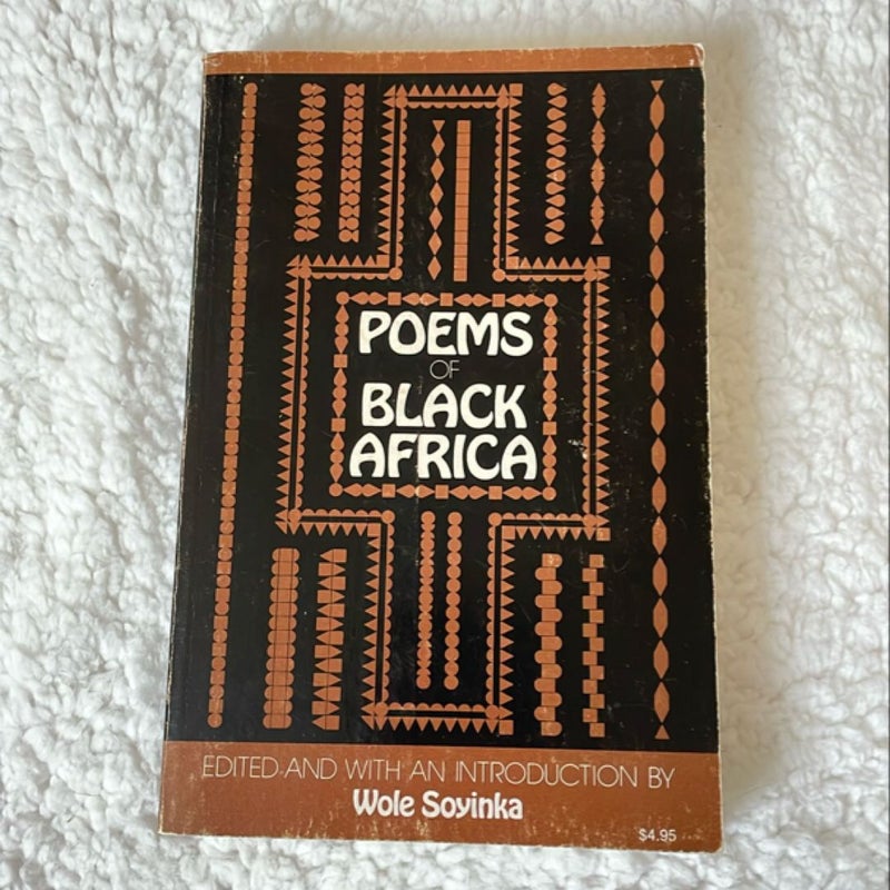 Poems of Black Africa