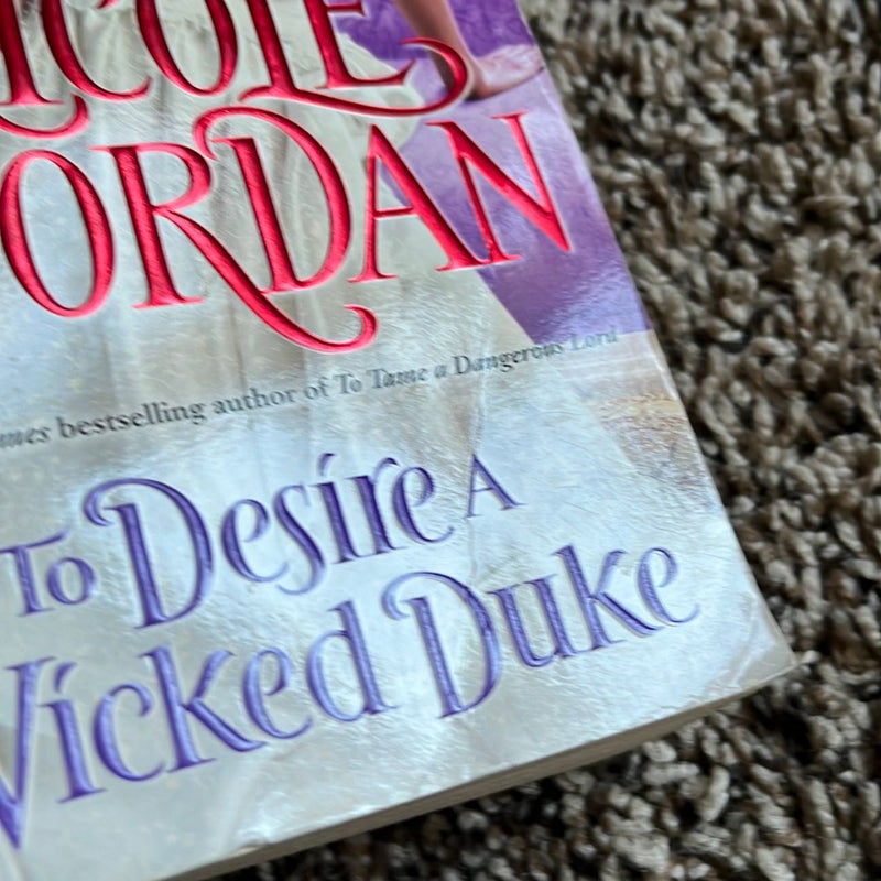 To Desire a Wicked Duke