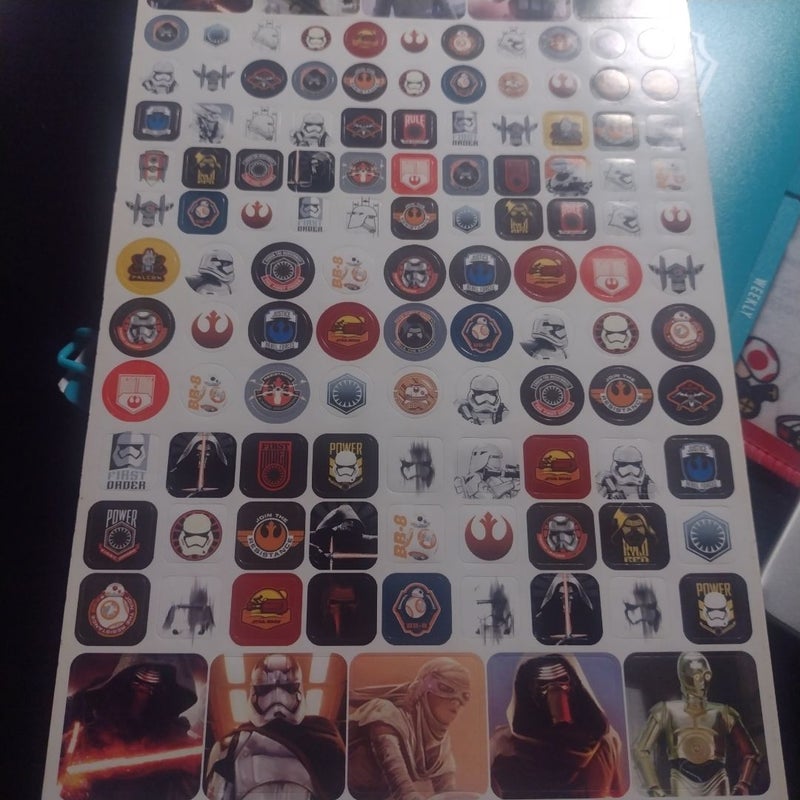 Star wars stickerlands fun pad 