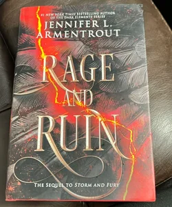 Signed copy of  Rage and Ruin