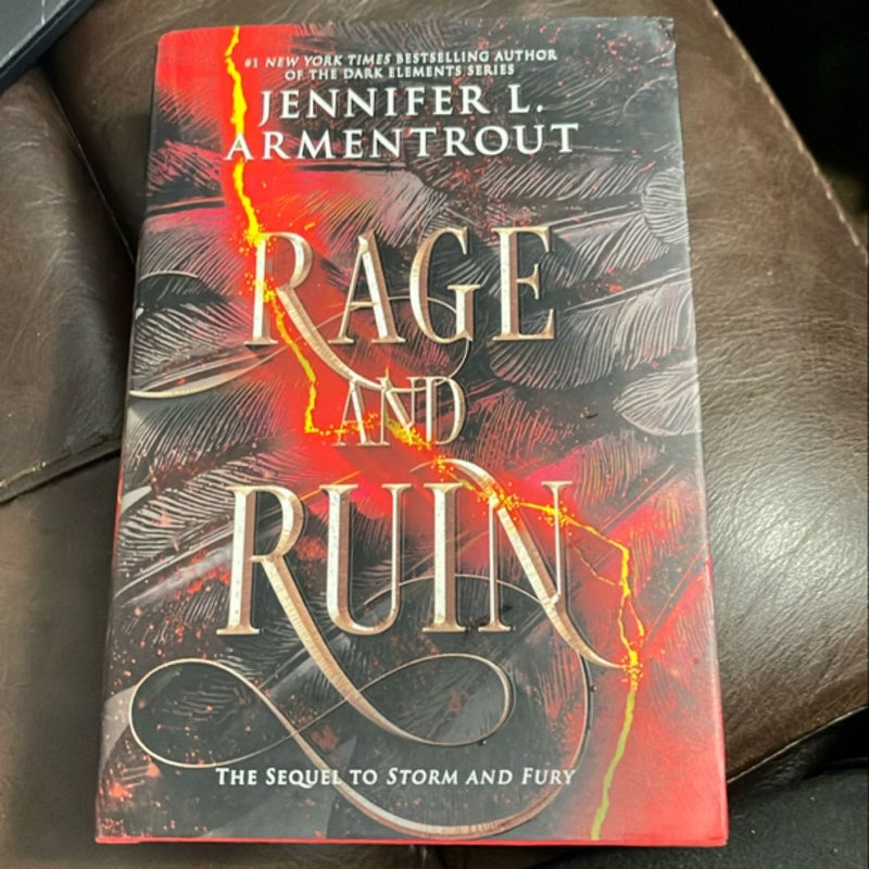 Signed copy of  Rage and Ruin