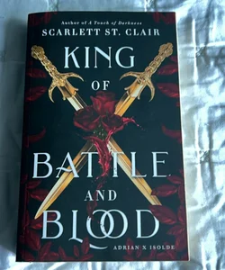 King of Battle and Blood w/signed bookplate