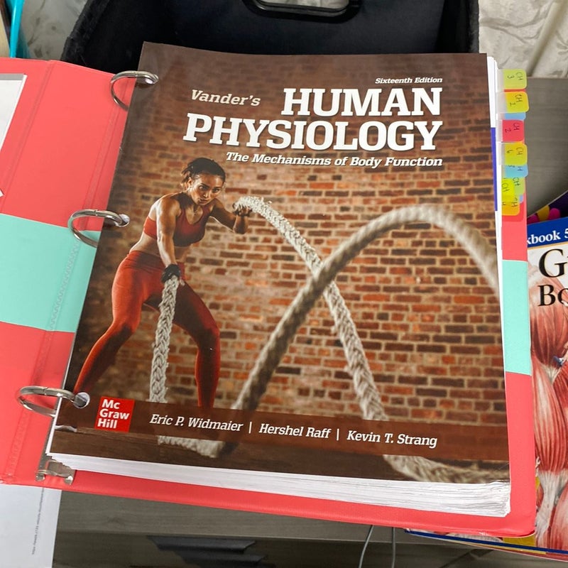 Loose Leaf Vander's Human Physiology