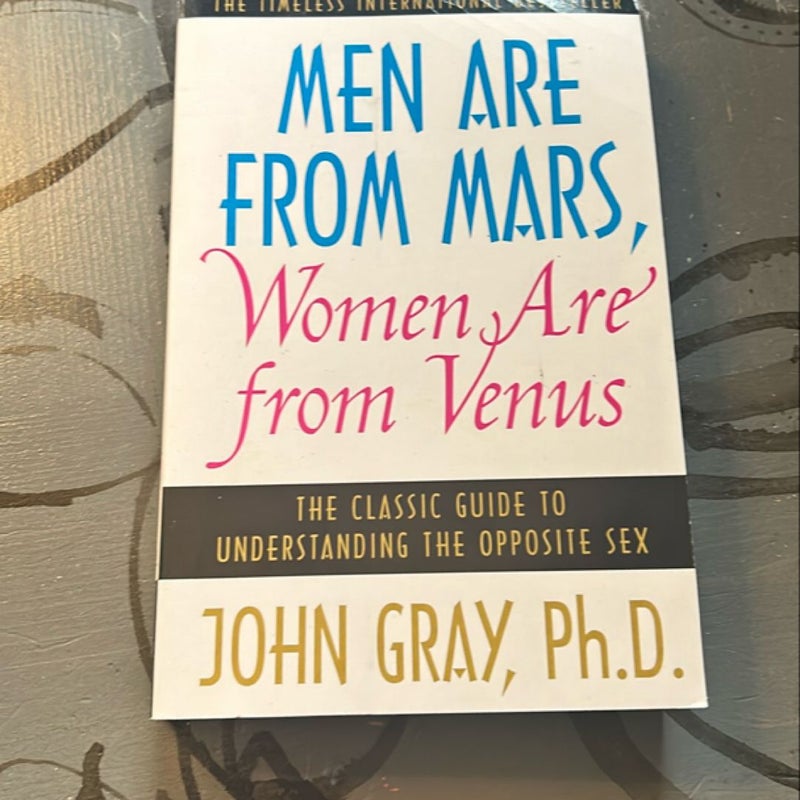 Men Are from Mars, Women Are from Venus