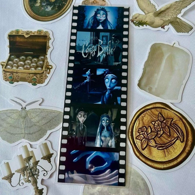 Corpse Bride film strip bookmark 