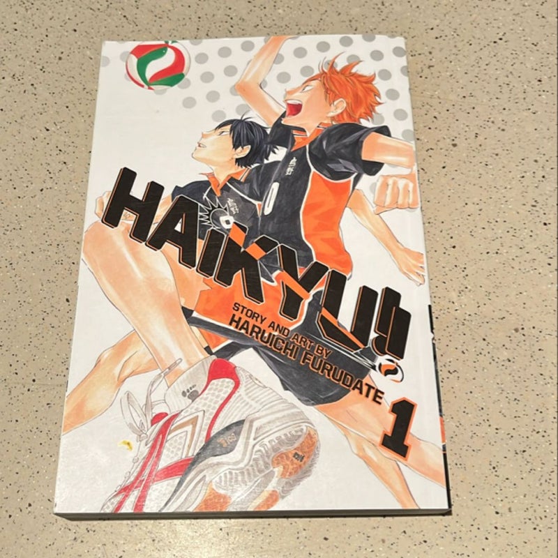 Haikyu!!, Vol. 1,2,&3 Set