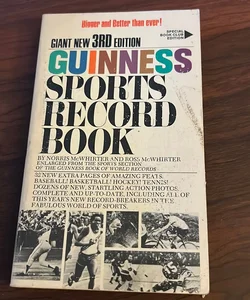 Guinness SPORTS RECORD BOOK