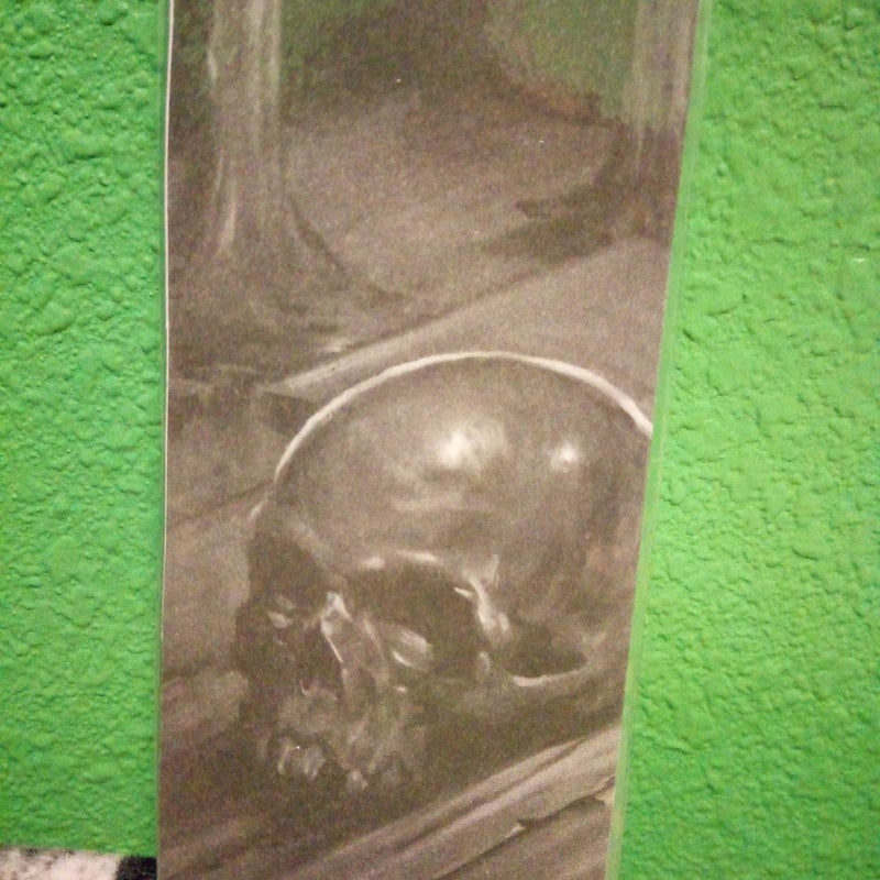 Skull & Candle Bookmark