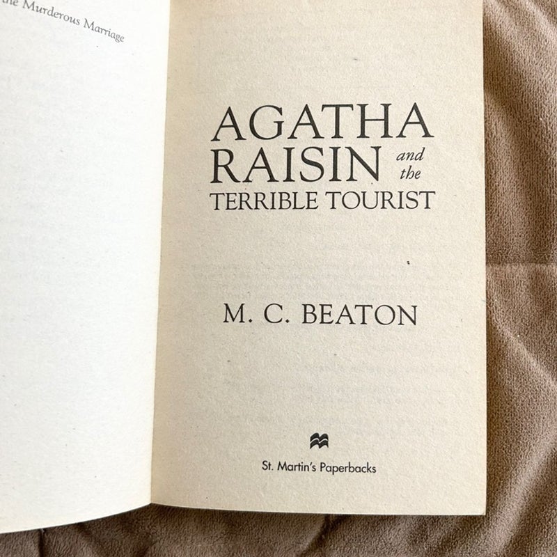 Agatha Raisin and the Terrible Tourist