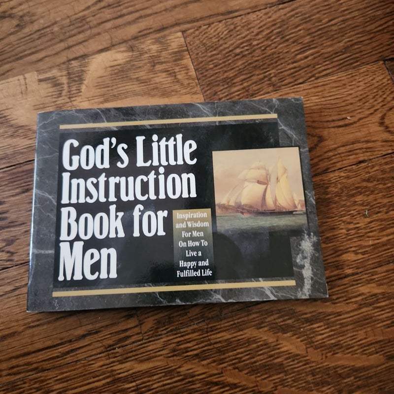 God's Little Instruction Book for Men