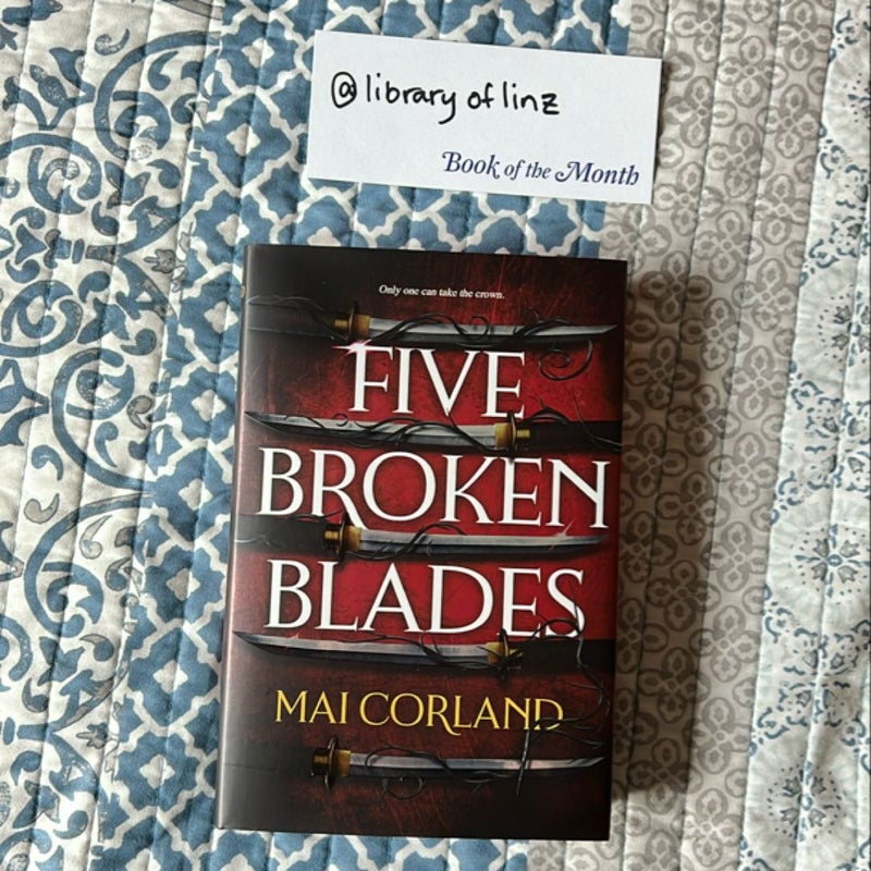 Five Broken Blades (Deluxe Limited Edition)