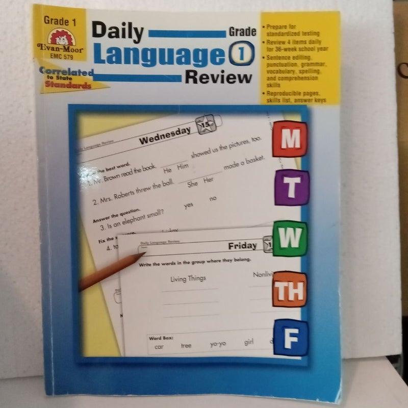 Daily Language Review Grade 1